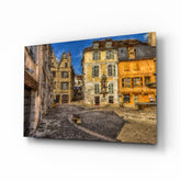 Medieval Square Glass Wall Art.